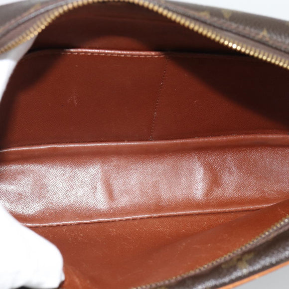 LOUIS VUITTON Monogram Compiegne 28 Clutch Bag M51845 LV Auth 190436