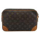 LOUIS VUITTON Monogram Compiegne 28 Clutch Bag M51845 LV Auth 190436-2