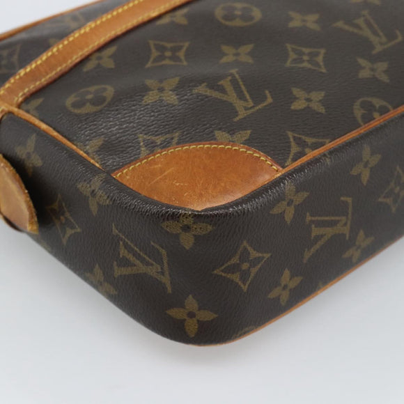 LOUIS VUITTON Monogram Compiegne 28 Clutch Bag M51845 LV Auth 190436
