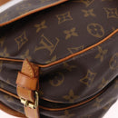 LOUIS VUITTON Monogram Saumur 30 Shoulder Bag M42256 LV Auth 190437A-14