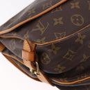 LOUIS VUITTON Monogram Saumur 30 Shoulder Bag M42256 LV Auth 190437A-16