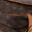 LOUIS VUITTON Monogram Saumur 30 Shoulder Bag M42256 LV Auth 190437A-17