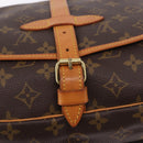 LOUIS VUITTON Monogram Saumur 30 Shoulder Bag M42256 LV Auth 190437A-18