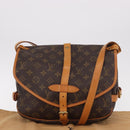 LOUIS VUITTON Monogram Saumur 30 Shoulder Bag M42256 LV Auth 190437A-12