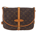 LOUIS VUITTON Monogram Saumur 30 Shoulder Bag M42256 LV Auth 190437A-2