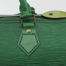 LOUIS VUITTON Epi Speedy 35 Hand Bag Borneo Green M42994 LV Auth 190444SAV-19