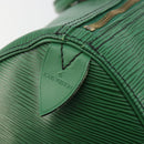 LOUIS VUITTON Epi Speedy 35 Hand Bag Borneo Green M42994 LV Auth 190444SAV-20
