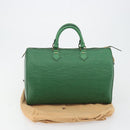 LOUIS VUITTON Epi Speedy 35 Hand Bag Borneo Green M42994 LV Auth 190444SAV-12