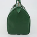 LOUIS VUITTON Epi Speedy 35 Hand Bag Borneo Green M42994 LV Auth 190444SAV-3