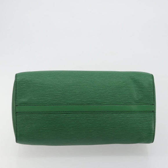 LOUIS VUITTON Epi Speedy 35 Hand Bag Borneo Green M42994 LV Auth 190444SAV