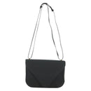 BOTTEGA VENETA Chain Shoulder Bag Leather 2way Black Gold Auth 190448V-13