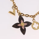 LOUIS VUITTON Monogram Bijoux Sac Chainne Bag Charm Gold M63086 LV Auth 190451M-2