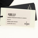 FENDI FENDI x FRGMT x POKÉMON Dragonite T-Shirt Cotton S Black Auth 190452SM-13