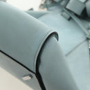 LOEWE Hammock Hand Bag Leather 2way Light Blue Silver Auth 190453A-17