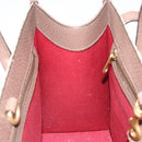 GUCCI GG Supreme Donald duck Hand Bag PVC 2way Beige Gold 648134 Auth 190456M-21