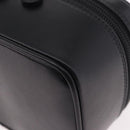 GUCCI Horsebit Vanity Hand Bag Leather Black Gold Auth 190461A-11