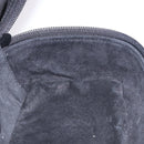 GUCCI Horsebit Vanity Hand Bag Leather Black Gold Auth 190461A-19
