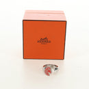 HERMES Carrousel Ring Ag925 Silver Auth 190466M-12