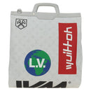 LOUIS VUITTON Monogram White Flat Vertical 2way Multicolor M44627 Auth 190470M-13