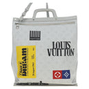 LOUIS VUITTON Monogram White Flat Vertical 2way Multicolor M44627 Auth 190470M-2