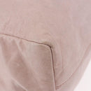 Miu Miu Hand Bag Leather Pink Silver Auth 190473A-14