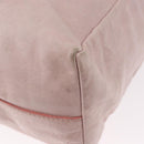 Miu Miu Hand Bag Leather Pink Silver Auth 190473A-9