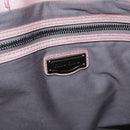 Miu Miu Hand Bag Leather Pink Silver Auth 190473A-10