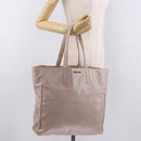 Miu Miu Hand Bag Leather Pink Silver Auth 190473A-23