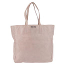 Miu Miu Hand Bag Leather Pink Silver Auth 190473A-13