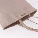 Miu Miu Hand Bag Leather Pink Silver Auth 190473A-6