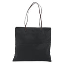 FENDI Tote Bag Canvas Black Gold Auth 190475-2