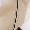 FENDI Zucca Canvas Tote Bag Beige Silver Auth 190476A-11