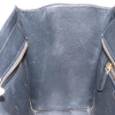 CELINE Luggage Micro Shopper Hand Bag Canvas Beige Gold Auth 190479A-23