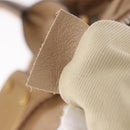 Chloe Paddington Hand Bag Leather Beige Gold Silver Auth 190482V-11