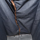FENDI Zucca Canvas Carry Bag Black Brown Auth 190485-15