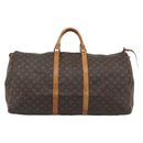 LOUIS VUITTON Monogram Keepall 60 Boston Bag M41422 LV Auth 190488-13