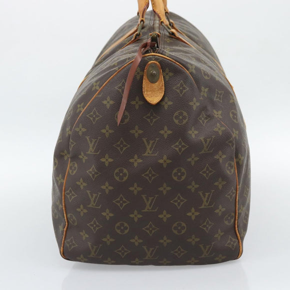 LOUIS VUITTON Monogram Keepall 60 Boston Bag M41422 LV Auth 190488