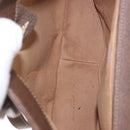GUCCI GG Supreme Web Sherry Line Bag PVC Beige Gold 116 02 076 Auth 190492-11