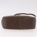 GUCCI GG Supreme Web Sherry Line Bag PVC Beige Gold 116 02 076 Auth 190492-5