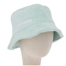 Miu Miu Bucket Hat Pile S Green Auth 190493M-1