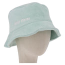 Miu Miu Bucket Hat Pile S Green Auth 190493M-2