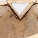 BOTTEGA VENETA INTRECCIATO Shoulder Bag Leather Ivory Gold Auth 190502-19