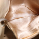 BOTTEGA VENETA INTRECCIATO Shoulder Bag Leather Ivory Gold Auth 190502-21