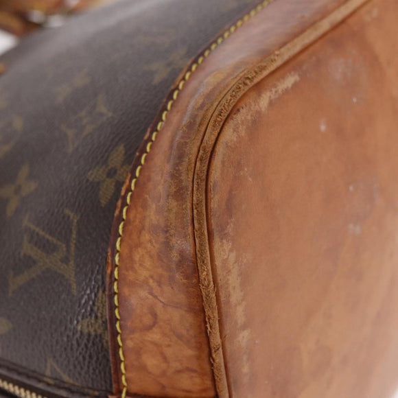 LOUIS VUITTON Monogram Alma Hand Bag M51130 LV Auth 190503