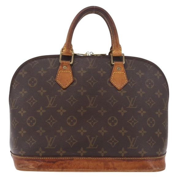 LOUIS VUITTON Monogram Alma Hand Bag M51130 LV Auth 190503