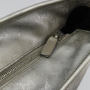 GUCCI GG implementation Tote Bag PVC Silver 211137 Auth 190504A-10