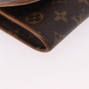 LOUIS VUITTON Monogram Pochette Twin PM Shoulder Bag M51854 LV Auth 190505-14