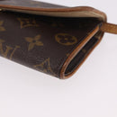 LOUIS VUITTON Monogram Pochette Twin PM Shoulder Bag M51854 LV Auth 190505-15