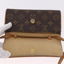 LOUIS VUITTON Monogram Pochette Twin PM Shoulder Bag M51854 LV Auth 190505-9