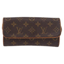 LOUIS VUITTON Monogram Pochette Twin PM Shoulder Bag M51854 LV Auth 190505-13